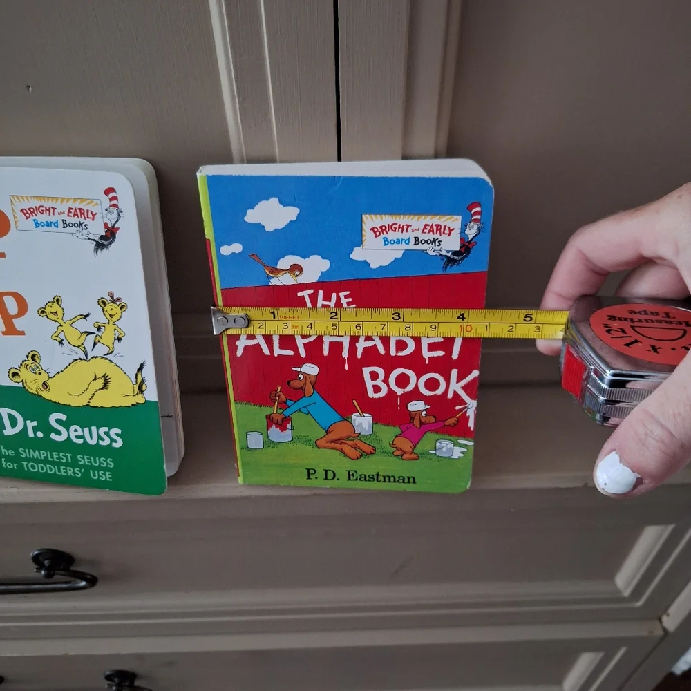 Dr. Seuss and P.D. Eastman Board Books The Alphabet Book And Hop On Pop - Picture 3 of 4